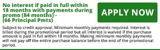 3631 - 18 Months No Interest, with Payments (84 months) - (66 Principal Pmts)