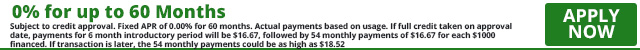6160----等额支付，60个月0%。