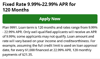 Financing Plan 9991